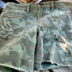 Rock & Republic camo bermuda shorts